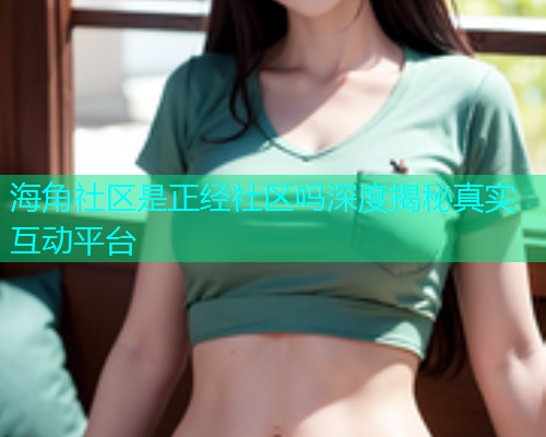 海角社区是正经社区吗深度揭秘真实互动平台